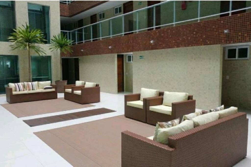 Flat Bello Plaza - Piscina Com Vista Da Orla Cabedelo Exterior photo